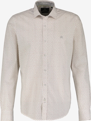 LERROS Button Up Shirt in Beige: front