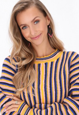 IZIA - Pullover em mistura de cores