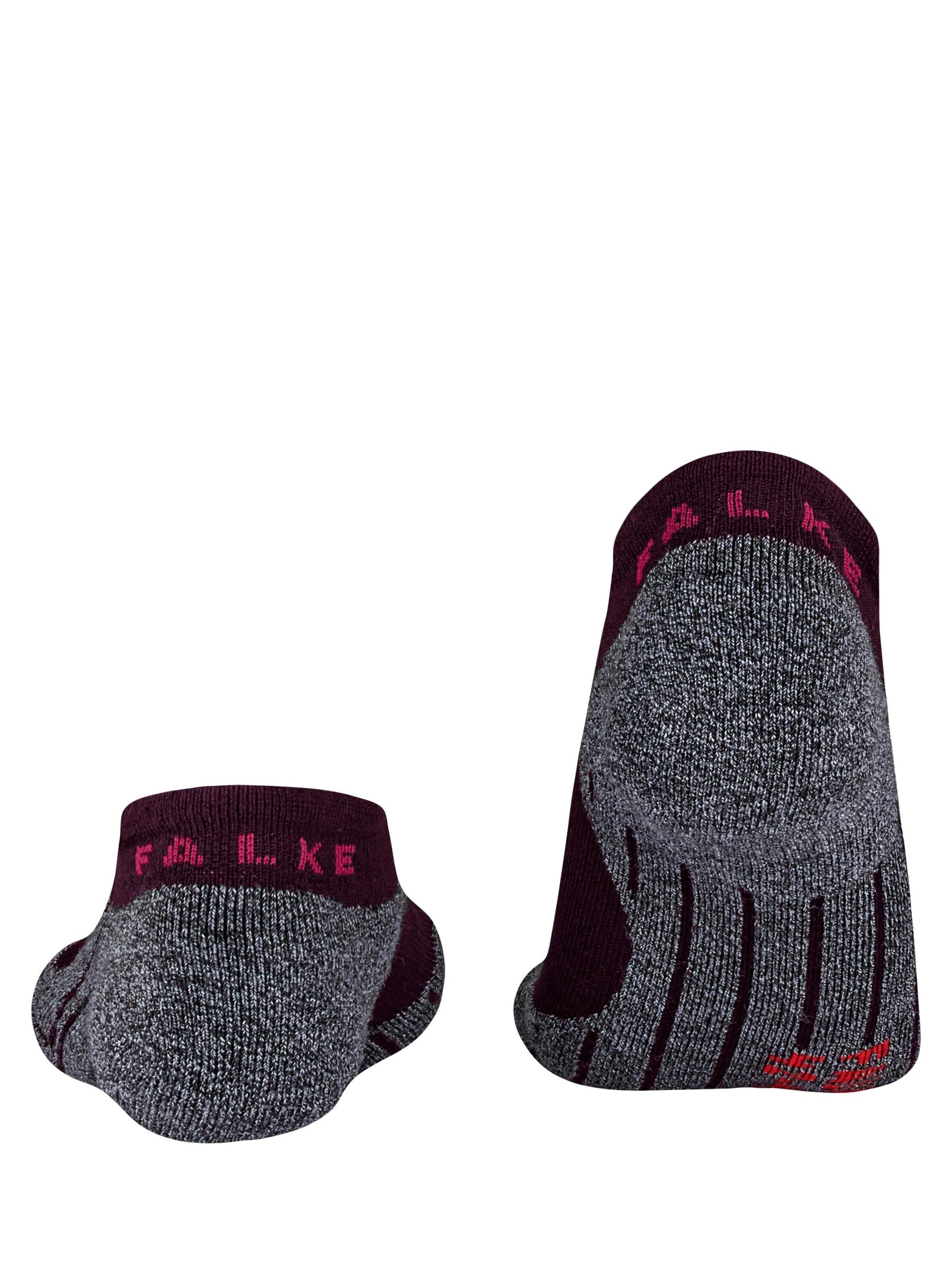 FALKE Athletic Socks 'RU3 Comfort Invisible' in Purple