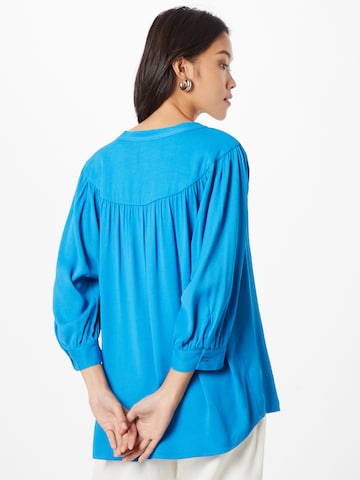 SEIDENSTICKER Blouse 'Schwarze Rose' in Blue