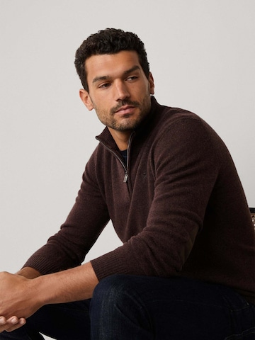 Hackett London Trui in Bruin