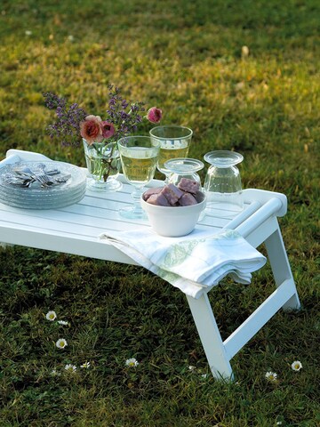 cinas Side Table in White