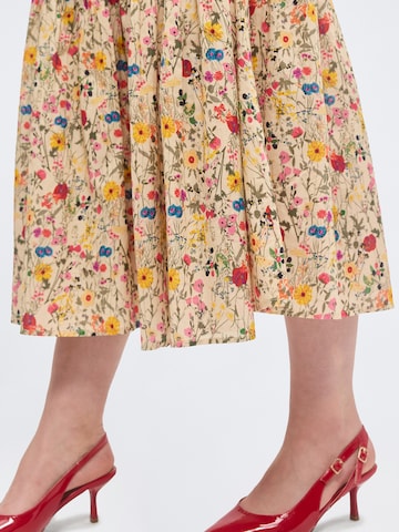 Lollys Laundry - Falda 'Sunset' en beige