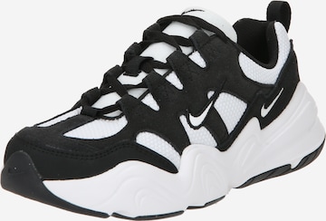 Nike Sportswear - Sapatilhas baixas 'TECH HERA' em preto: frente