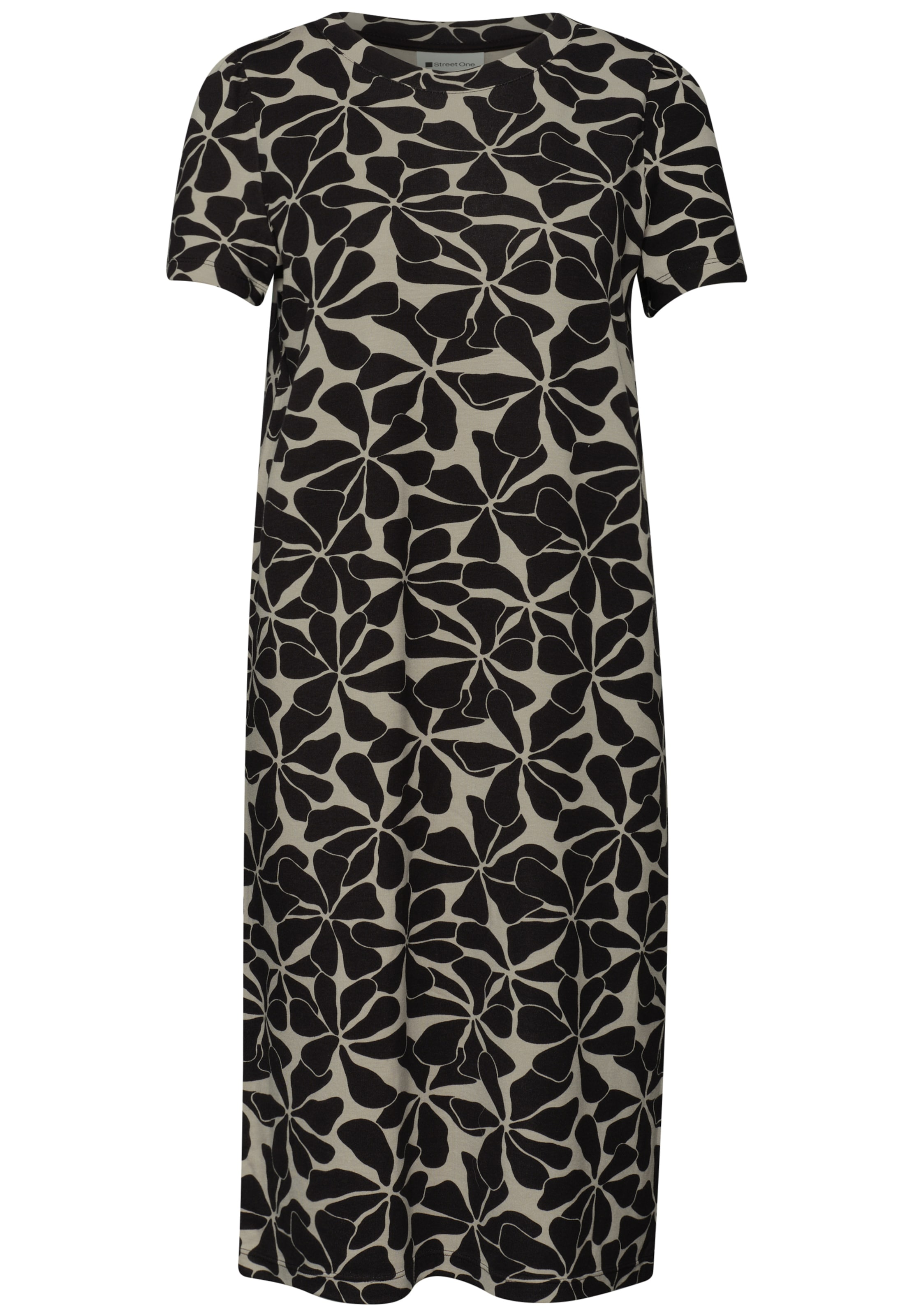 STREET ONE Kleid in Schwarz: Vorderseite