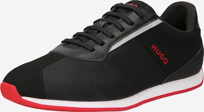HUGO Zapatillas deportivas bajas 'Cyden' en rojo pastel / negro, Vista del producto