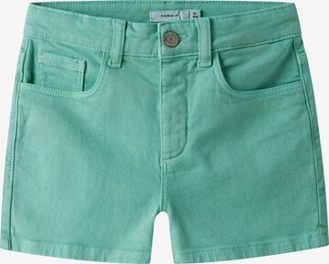 NAME IT Bukser 'NKFROSE' i grøn: forside