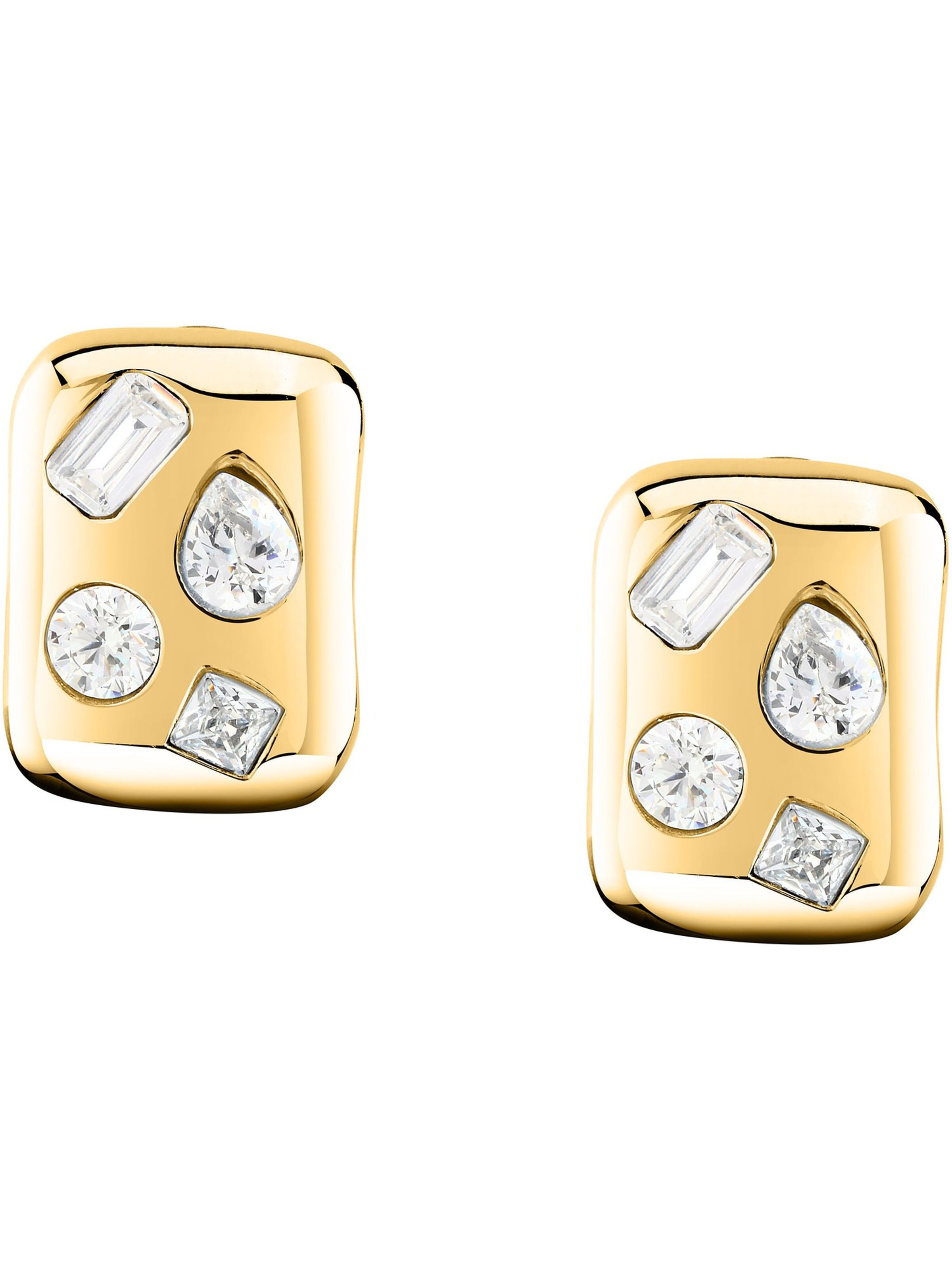 GCDS Ohrringe in Gold: Vorderseite