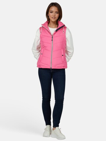 salzhaut Bodywarmer 'Thein' in Roze