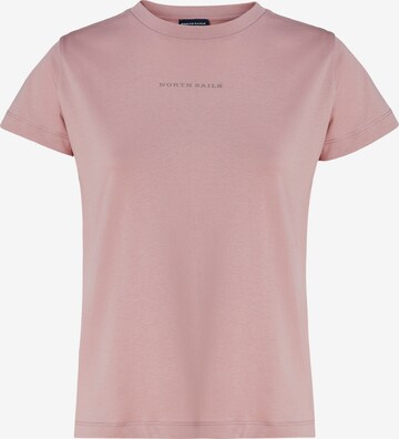 North Sails T-Shirt in Pink: predná strana