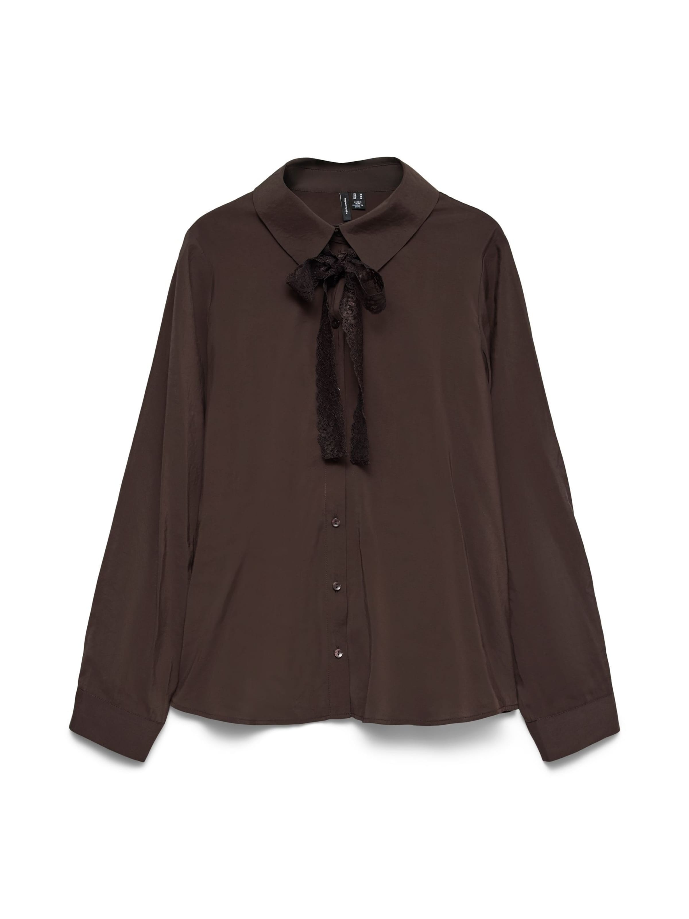 VERO MODA Bluse 'HELEN' i M i brun, Produktvisning