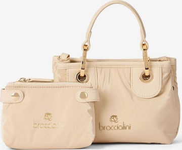 Borsa a mano 'Beth Puffy' di Braccialini in beige: frontale
