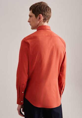 SEIDENSTICKER Regular fit Zakelijk overhemd in Oranje