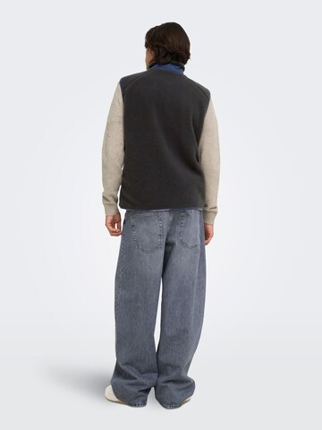Only & Sons Bodywarmer 'DALLAS ' in Grijs