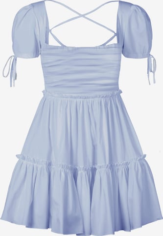 Robe 'BLANC' OW Collection en bleu : devant