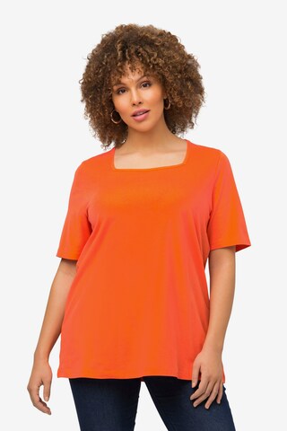 Ulla Popken Shirt in Oranje: voorkant