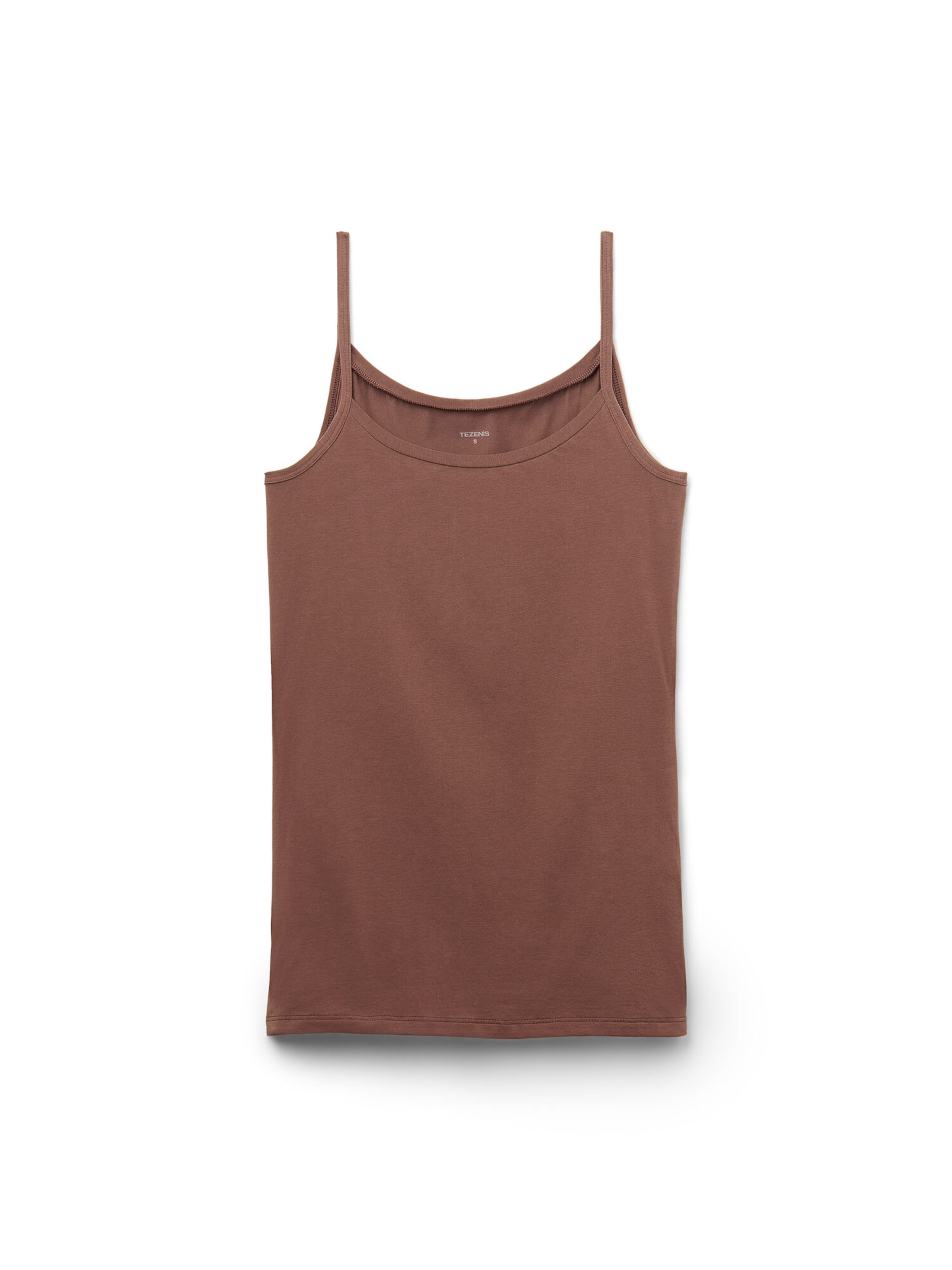 Tezenis Undershirt in Brown: front