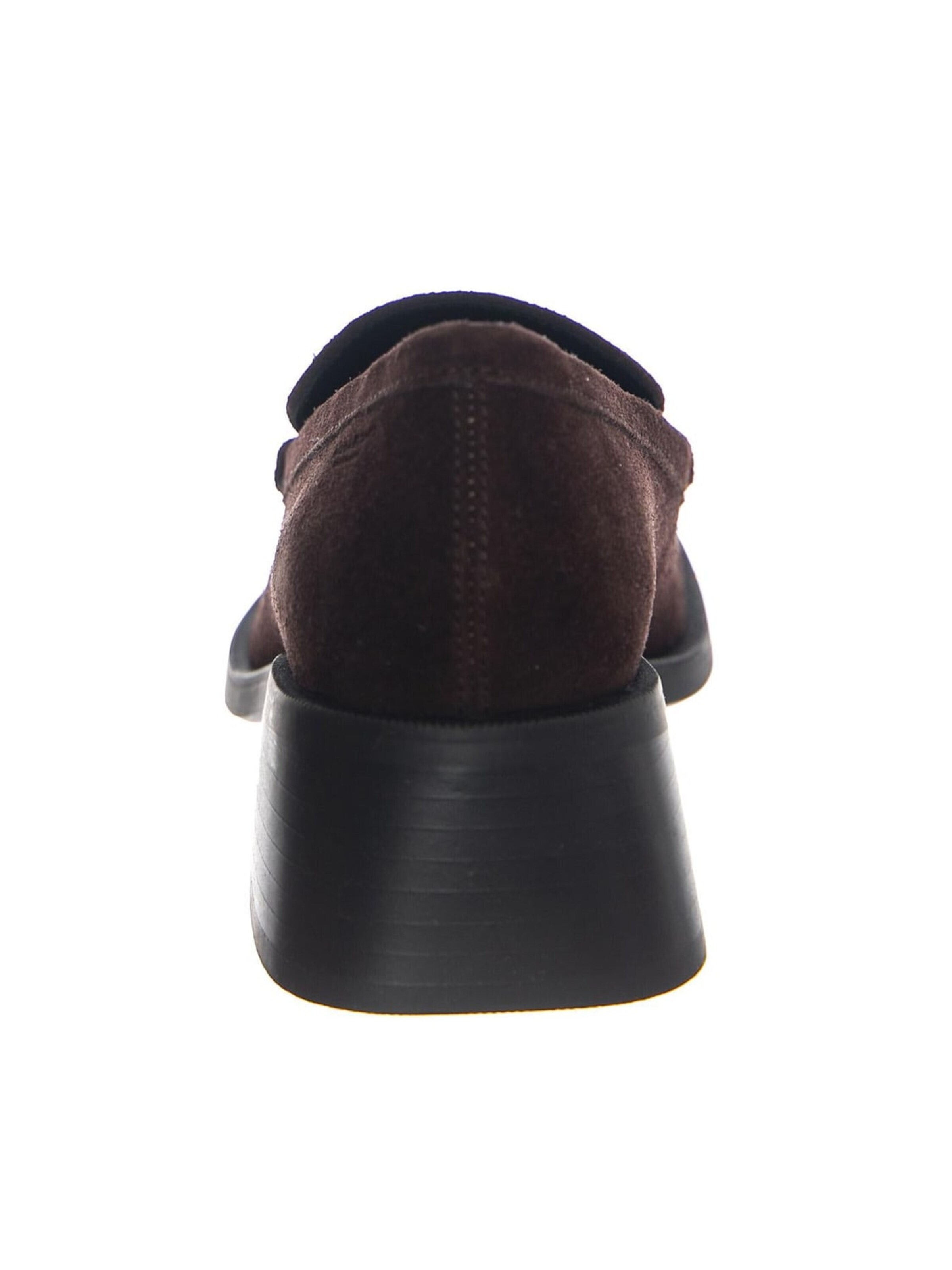 Vagabond Mokasyny 'Blanca Cow Suede Espresso Shoes Loafer' w kolorze brązowy