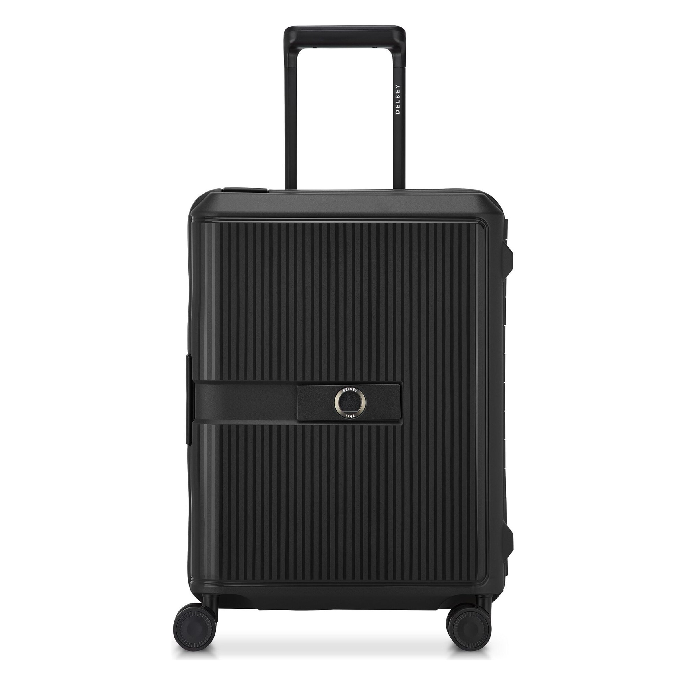 Delsey Paris Trolley 'Vauban' in Zwart: voorkant