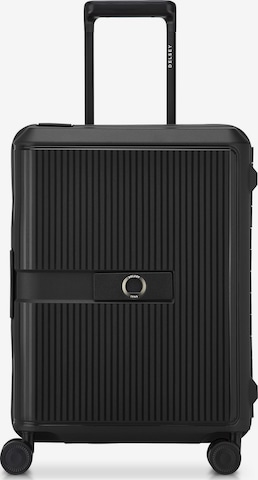 Trolley 'Vauban' di Delsey Paris in nero: frontale
