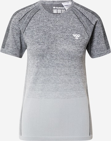 T-shirt fonctionnel 'GG12' Hummel en gris : devant