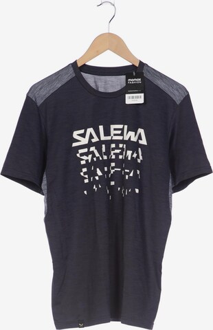 SALEWA T-Shirt L in Blau: predná strana