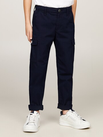 TOMMY HILFIGER Regular Broek in Blauw: voorkant