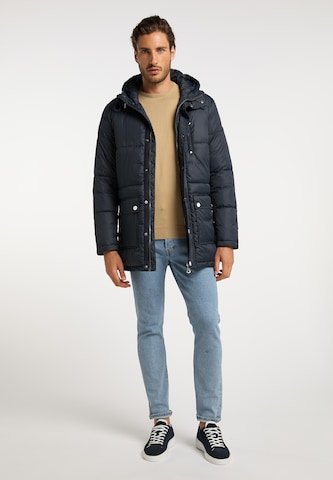 DreiMaster Maritim - Parka de inverno em azul