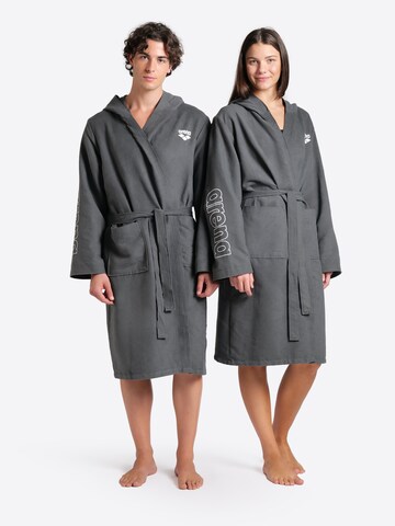 ARENA Sports robe 'ZEAL' in Grey: front