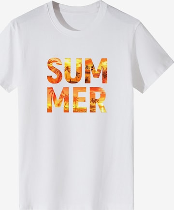 T-shirt LapaPlus en blanc : devant