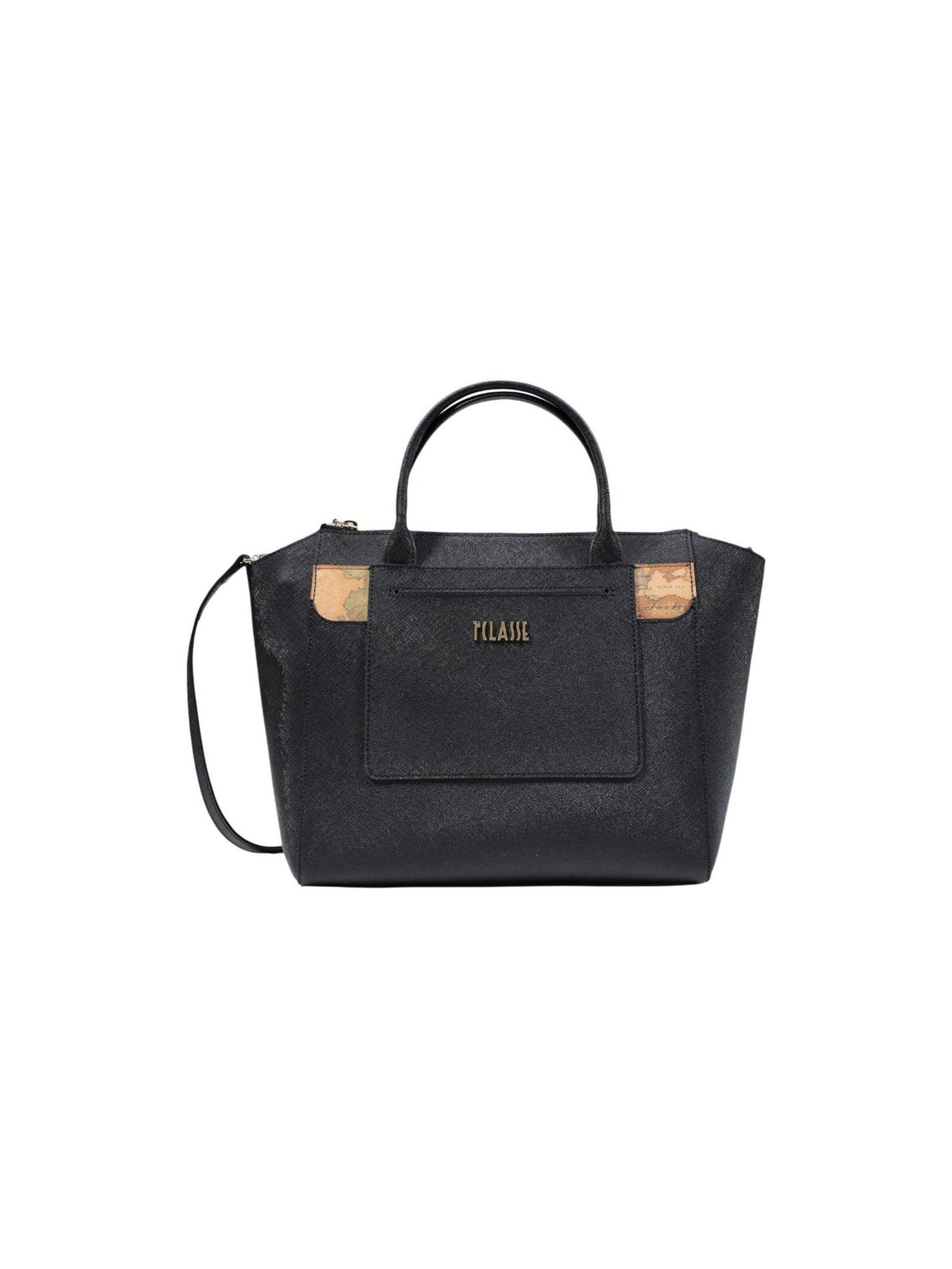 Borsa a spalla 'L LF74 9407' di Alviero Martini 1a clase in nero: frontale