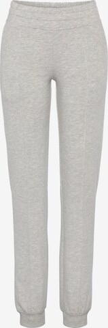 H.I.S Tapered Broek in Grijs: voorkant