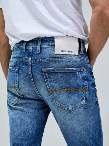 Salsa Jeans Slimfit Jeans in Blauw