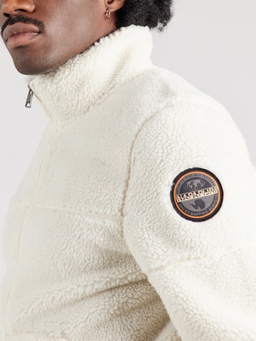 NAPAPIJRI Flisová bunda 'TARALGA' - Béžová