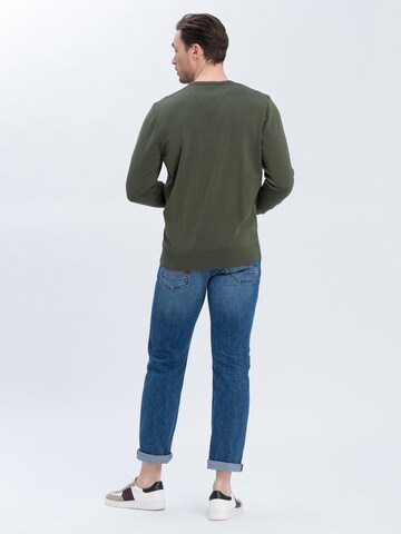Cross Jeans Sweater '34229' in Green
