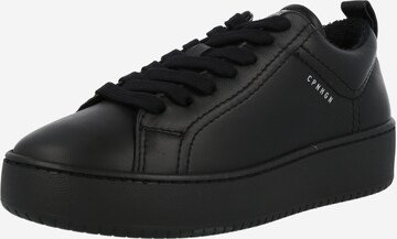 Sneaker low de la Copenhagen pe negru: față