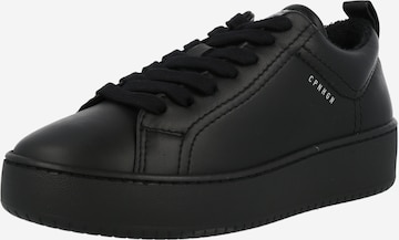 Sneaker bassa di Copenhagen in nero: frontale