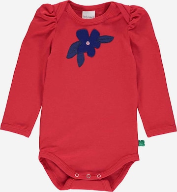 Fred's World by GREEN COTTON Rompertje/body in Roze: voorkant