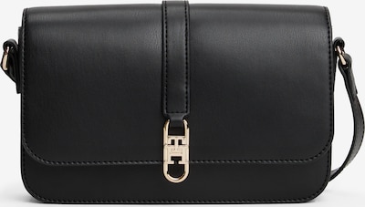 Rankinė su ilgu dirželiu iš TOMMY HILFIGER, spalva – Auksas / juoda, Prekių apžvalga