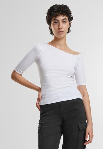 Maglietta di Urban Classics in bianco: frontale