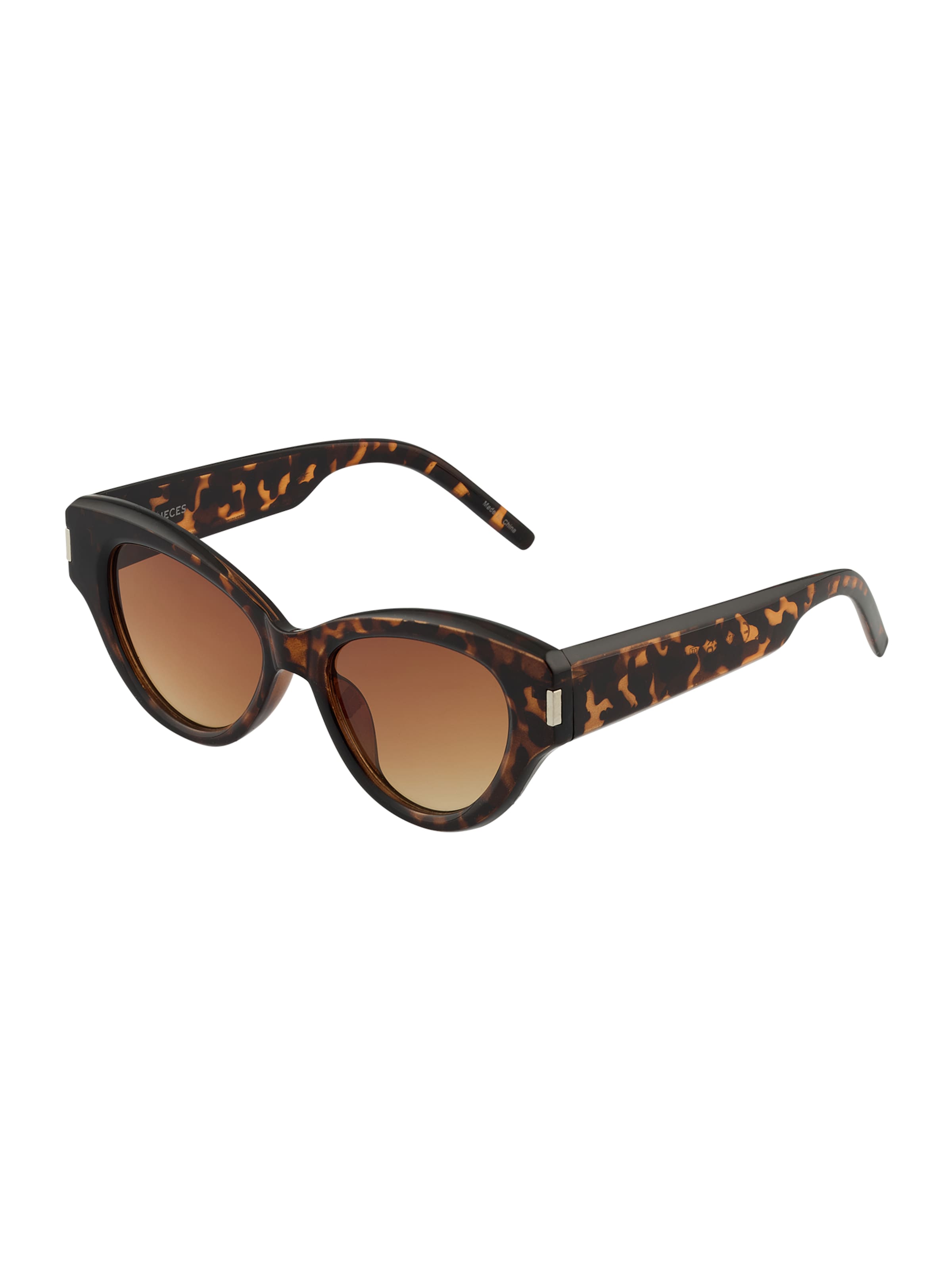 PIECES Sunglasses 'PCTINA' in Black: front