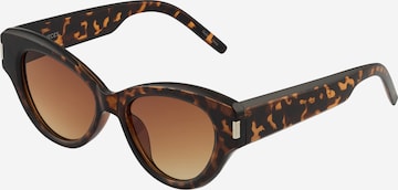 Lunettes de soleil 'PCTINA' PIECES en noir : devant