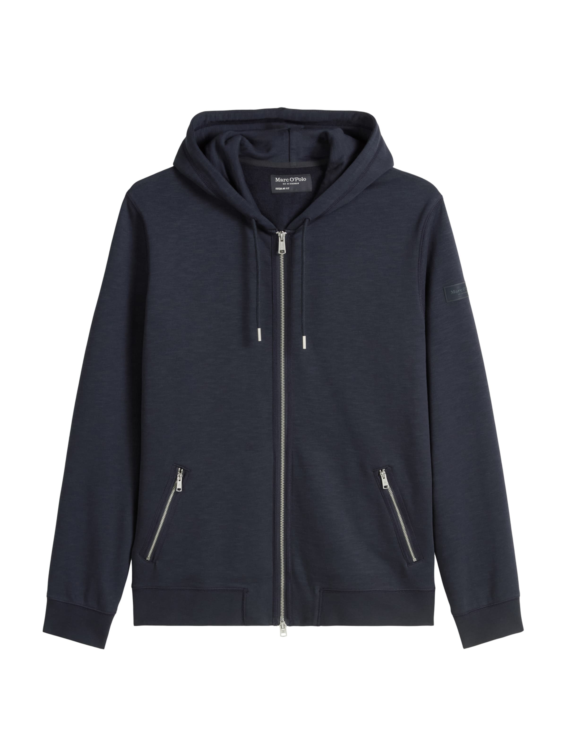 Giacca di felpa di Marc O'Polo in blu: frontale