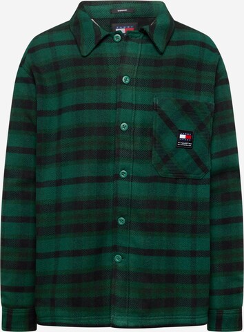 Tommy Jeans - Chaqueta de entretiempo en verde: frente