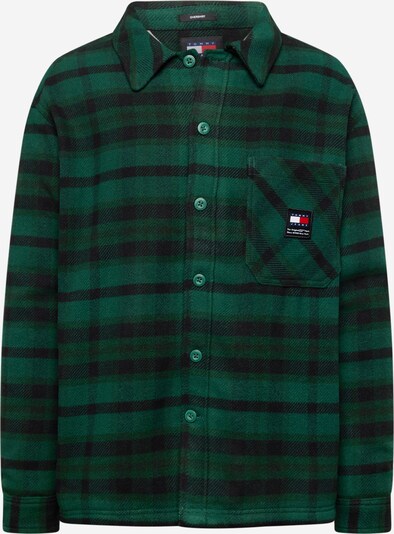 Tommy Jeans Демисезонная куртка в Темно-синий / Темно-зеленый, Обзор товара