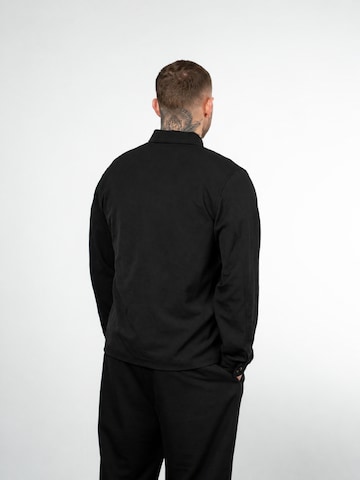 IYITO Regular fit Button Up Shirt 'IYMartin' in Black