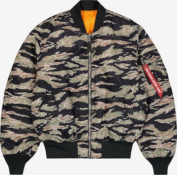 ALPHA INDUSTRIES Between-Season Jacket 'MA-1 Heritage' in Black: front