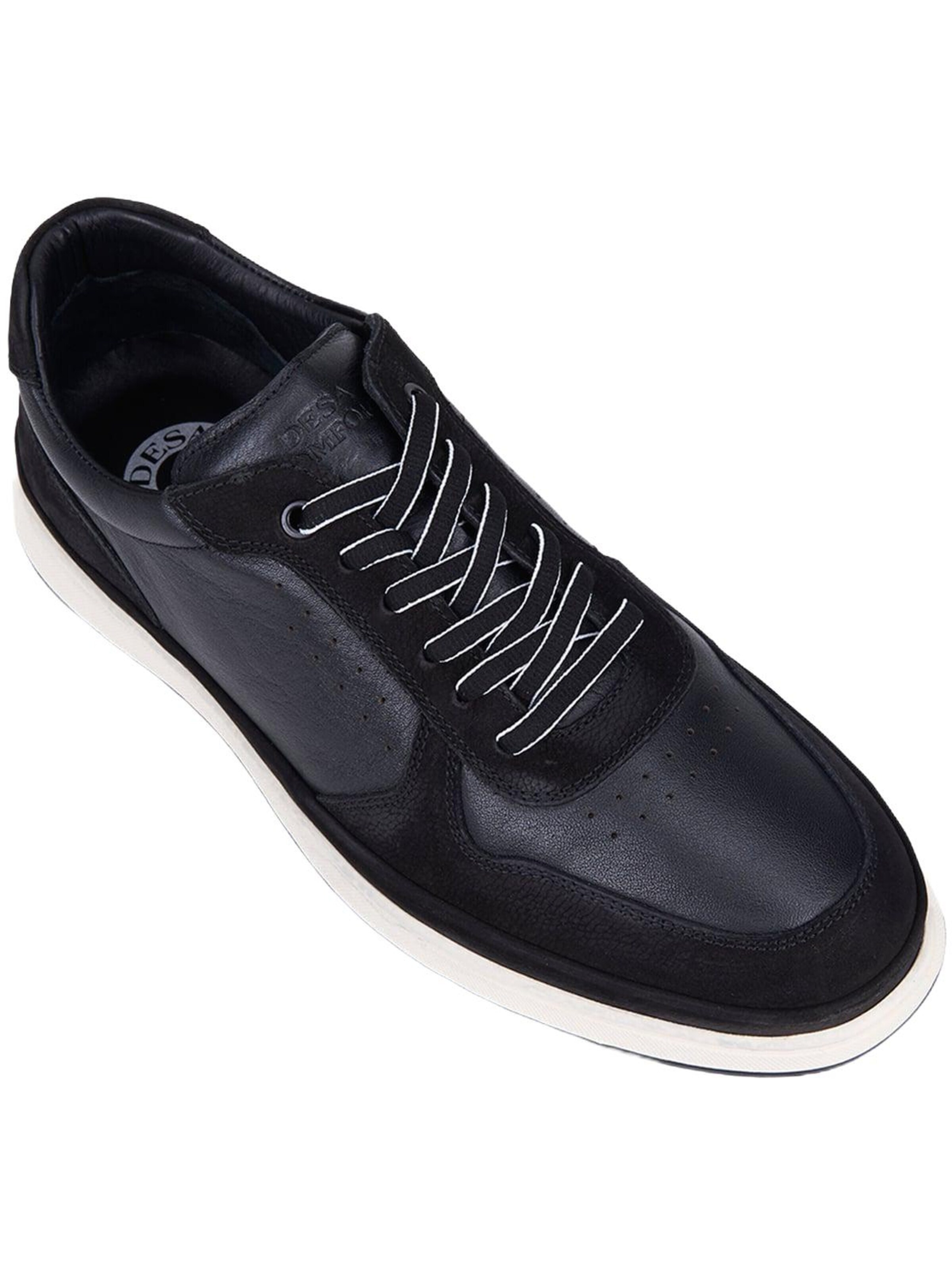 Desa - Zapatillas sin cordones 'Komfort-Sneaker' en negro