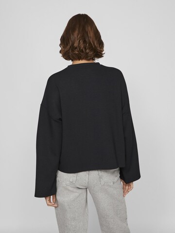 VILA Sweatshirt in Black