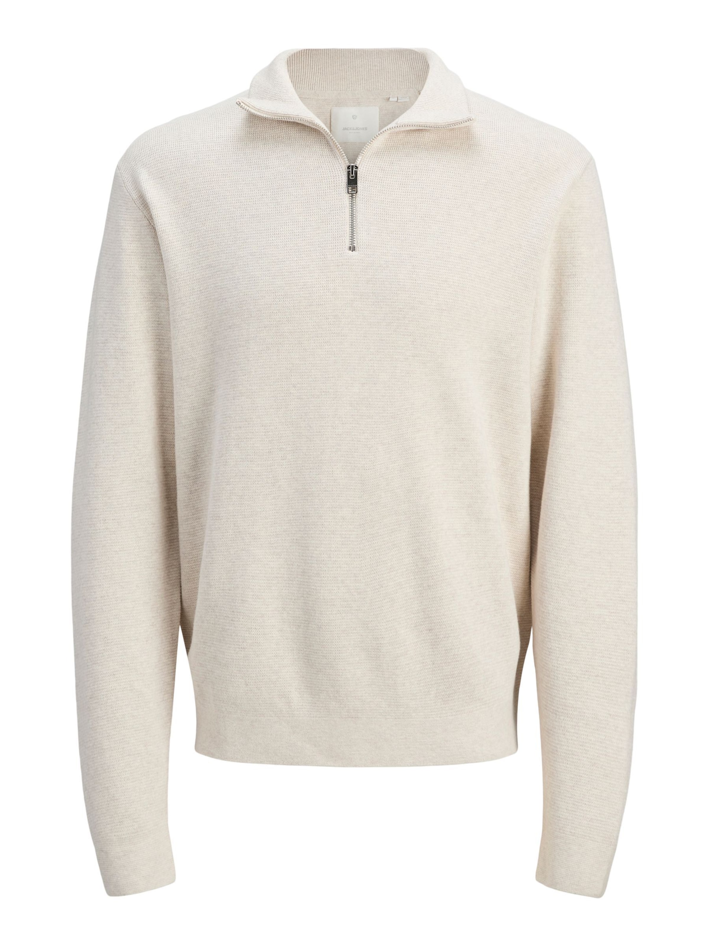JACK & JONES Tröja 'JPRBLAMILANO' i vit: framsida